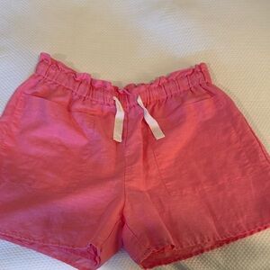 Crewcuts Coral Ruffle Waist Shorts